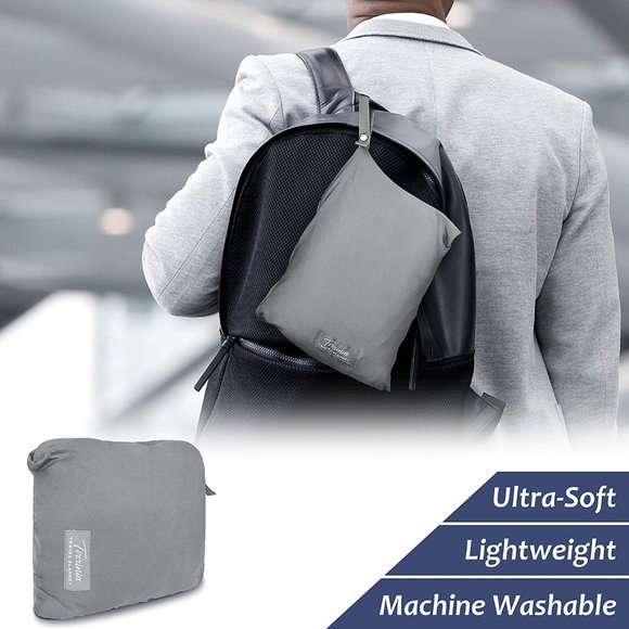 New Poncho Premium Cozy Fleece Portable Poncho Blankets with Built-in B… - Picture 7 of 10